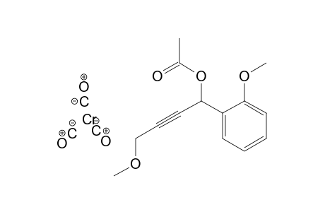 Tricarbonyl-[1-(1'-acetoxy-3'-<methoxymethyl>-propargyl)-2-methoxyphenyl]-chromium