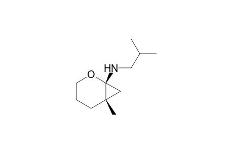 cis-6-Methyl-1-[N-(2-methylpropyl)amino]-2-oxabicyclo[4.1.0]heptane