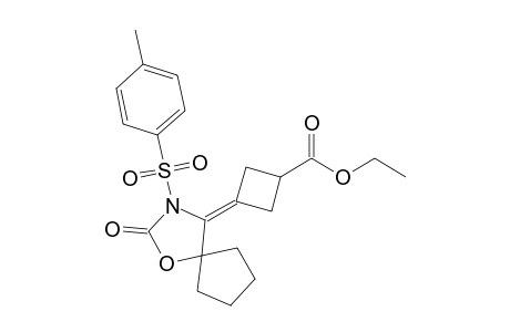 3-(2-Oxo-3-p-toluenesulfonyl-1-oxa-3-azaspiro[4.4]non-4-ylidene)cyclobutanecarboxylic ethyl ester