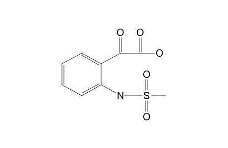 [o-(METHANESULFONAMIDO)PHENYL]GLYOXYLIC ACID