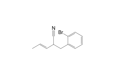 2-(o-Bromobenzyl)-3-pentenenitrile