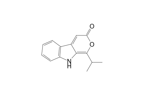 Pyrano[3,4-b]indol-3(9H)-one, 1-(1-methylethyl)-