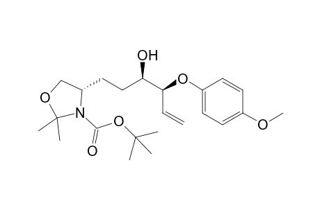 (4S)-4-[(3R,4S)-3-hydroxy-4-(4-methoxyphenoxy)hex-5-enyl]-2,2-dimethyl-3-oxazolidinecarboxylic acid tert-butyl ester