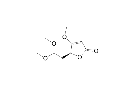 (5S)-5-(2,2-Dimethoxyethyl)-4-methoxy-2,5-dihydrofuran-2-one