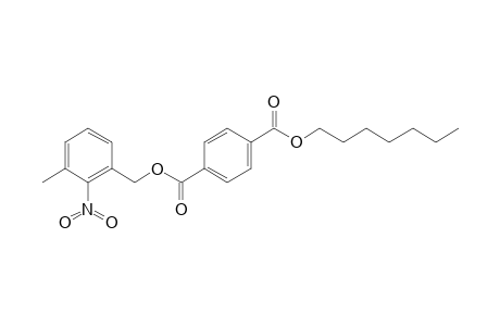 Terephthalic acid, heptyl 2-nitro-3-methylbenzyl ester