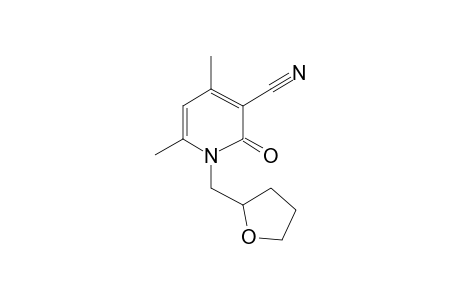 3-Pyridinecarbonitrile, 1,2-dihydro-4,6-dimethyl-2-oxo-1-[(tetrahydro-2-furanyl)methyl]-