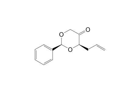 4-Allyl-2-phenyl-1,3-dioxan-5-one