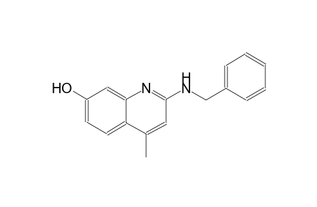 7-quinolinol, 4-methyl-2-[(phenylmethyl)amino]-