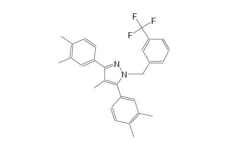 3,5-bis(3,4-dimethylphenyl)-4-methyl-1-[3-(trifluoromethyl)benzyl]-1H-pyrazole
