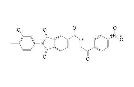 1H-isoindole-5-carboxylic acid, 2-(3-chloro-4-methylphenyl)-2,3-dihydro-1,3-dioxo-, 2-(4-nitrophenyl)-2-oxoethyl ester
