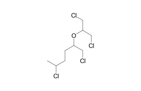 1,5-Dichloro-2-[2-chloro-1-(chloromethyl)ethoxy]hexane