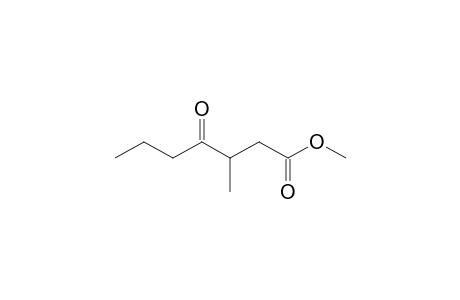 3-Methyl-4-oxo-heptanoic acid, methyl ester