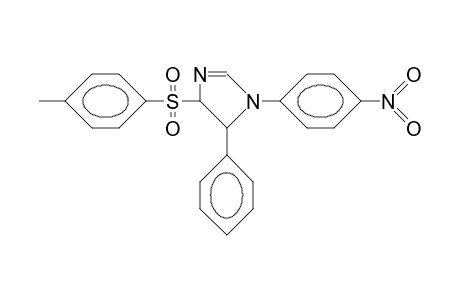 1-P-Nitrophenyl-5-phenyl-4-tosyl-2-imidazoline