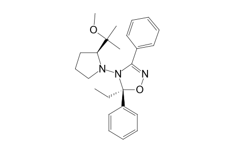 (2'S,5S)-(-)-5-ETHYL-4-[2-(1-METHOXY-1-METHYLETHYL)-TETRAHYDRO-1H-1-PYRROLYL]-3,5-DIPHENYL-4,5-DIHYDRO-1,2,4-OXADIAZOLE