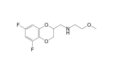 N-[(5,7-difluoro-2,3-dihydro-1,4-benzodioxin-2-yl)methyl]-2-methoxyethanamine