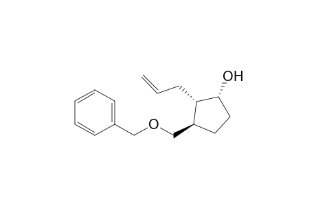 (1R*,2S*,3R*)-1-Hydroxy-2-(2'-propenyl)-3-(benzyloxymethyl)cyclopentane