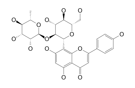 APIGENIN-8-C-BETA-D-(2''-O-ALPHA-L-RHAMNOSYL)-GLUCOPYRANOSIDE