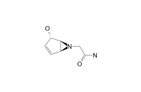 6-(Carbamoylmethyl)-6-azabicyclo[3.1.0]hex-3-en-2-ol