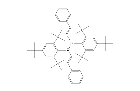 1,2-distyryl-1,2-bis[2,4,6,tri-t-butylphenyl]diphosphane