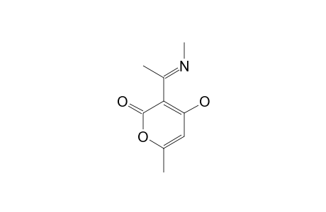 3-(1-Methylimino-ethyl)-6-methyl-2H-pyran-2,4(3H)-dione