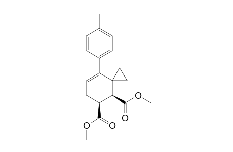 (4S,5S)-Dimethyl (E)-8-(4'-methylphenyl)spiro[2.5]oct-7-ene-4,5-dicarboxylate