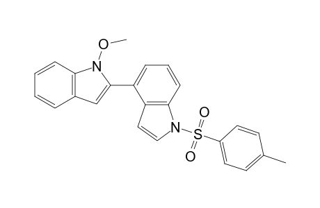 1-Methoxy-2-(1-tosylindol-4-yl)indole