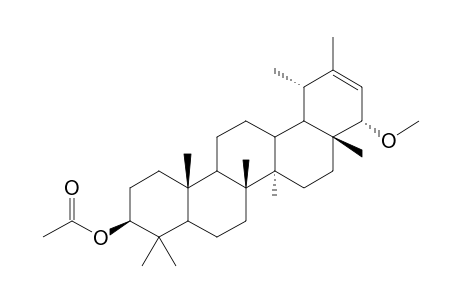 3.beta.-Acetoxy-22.alpha.-methoxy-20-taraxastene