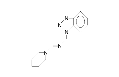 N'-(Benzotriazol-1-yl)-methyl-N,N-pentano-formamidine