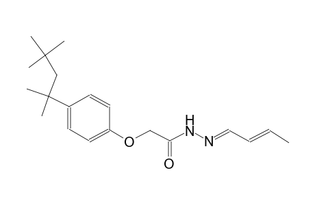 N'-[(E,2E)-2-Butenylidene]-2-[4-(1,1,3,3-tetramethylbutyl)phenoxy]acetohydrazide