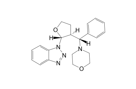 1-[(2R,3S)-3-[(R)-morpholin-4-yl-phenylmethyl]oxolan-2-yl]benzotriazole
