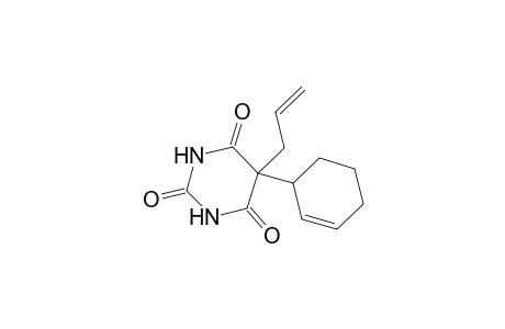 5-Allyl-5-(2-cyclohexen-1-yl)-2,4,6(1H,3H,5H)-pyrimidinetrione