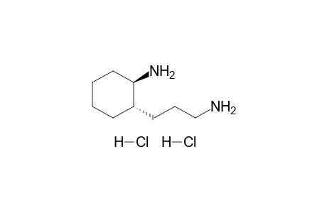 Cyclohexanepropanamine, trans-2-amino-, dihydrochloride, salt