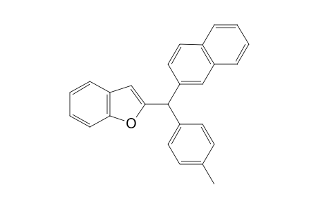2-(Naphthalen-2-yl(p-tolyl)methyl)benzofuran