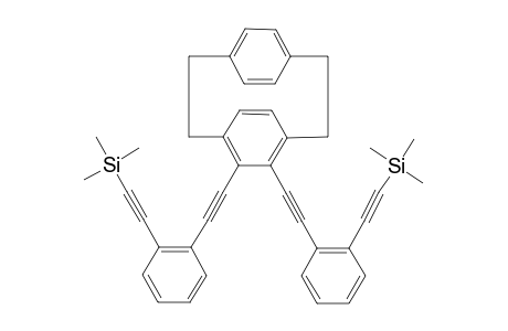 4,5-BIS-[2'-(TRIMETHYLSILYLETHYNYL)-PHENYLETHYNYL]-[2.2]-PARACYCLOPHANE