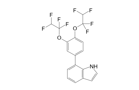 7-(3,4-Bis(1,1,2,2-tetrafluoroethoxy)phenyl)-1H-indole