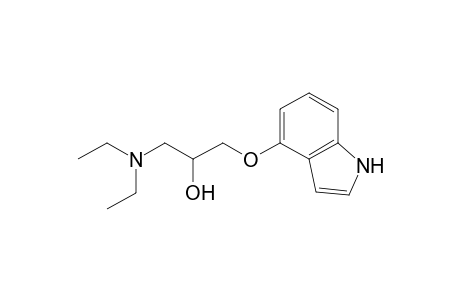 1-(4'-Indolyloxy)-3-(diehtylamino)-2-propanol