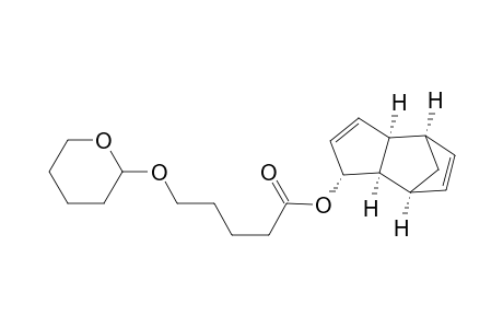Pentanoic acid, 5-[(tetrahydro-2H-pyran-2-yl)oxy]-, 3a,4,7,7a-tetrahydro-4,7-methano-1H-inden-1-yl ester, (1.alpha.,3a.alpha.,4.alpha.,7.alpha.,7a.alpha.)-(.+-.)-