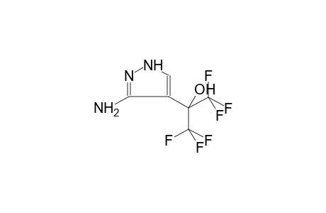 4-(1-HYDROXY-1-TRIFLUOROMETHYL-2,2,2-TRIFLUOROETHYL)-3-AMINOPYRAZOLE