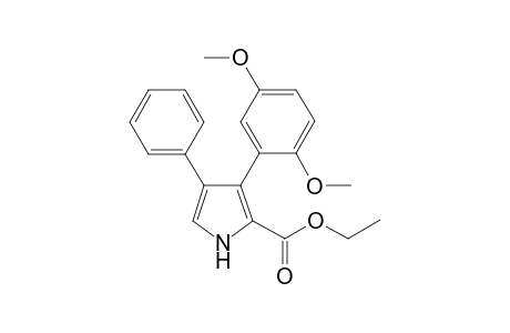 Ethyl 3-(2,5-dimethoxyphenyl)-4-phenyl-1H-pyrrole-2-carboxylate