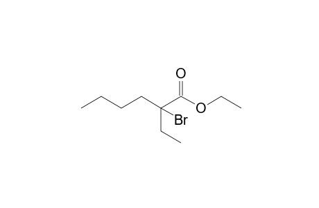 2-bromo-2-ethylhexanoic acid, ethyl ester
