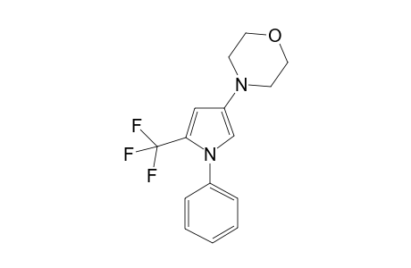 4-(1-Phenyl-5-(trifluoromethyl)-1H-pyrrol-3-yl)morpholine