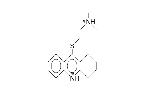 2-(1,2,3,4-Tetrahydro-9-acridiniothio)-ethyl-dimethyl-ammonium dication