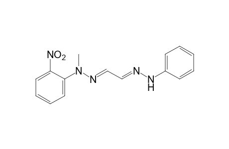 glyoxal, methyl(o-nitrophenyl)hydrazone phenylhydrazone