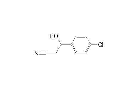 3-(4-Chlorophenyl)-3-hydroxy-propanenitrile