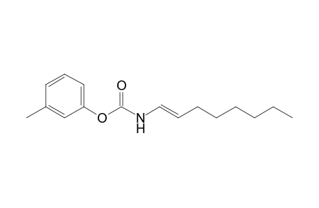Carbamic acid, 1-octenyl-, 3-methylphenyl ester