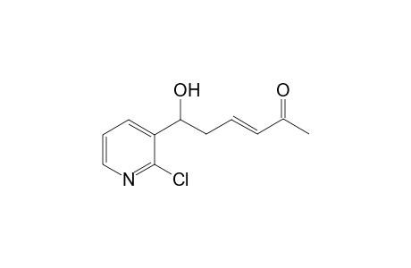 (E)-6-(2-chloropyridin-3-yl)-6-hydroxyhex-3-en-2-one