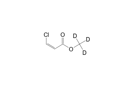 Trideuteromethyl cis-3-chloropropenoate