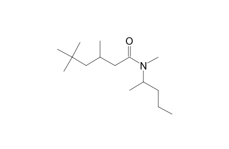 Hexanamide, 3,5,5-trimethyl-N-(2-pentyl)-N-methyl-