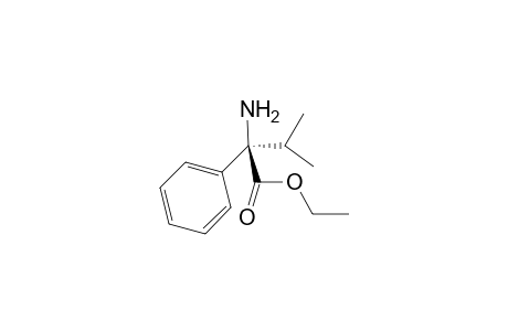 (R)-Ethyl 2-amino-3-methyl-2-phenylbutanoate
