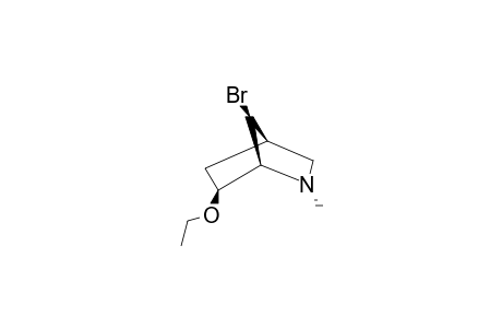 SYN-7-BROMO-EXO-6-ETHOXY-2-METHYL-2-AZABICYCLO-[2.2.1]-HEPTANE
